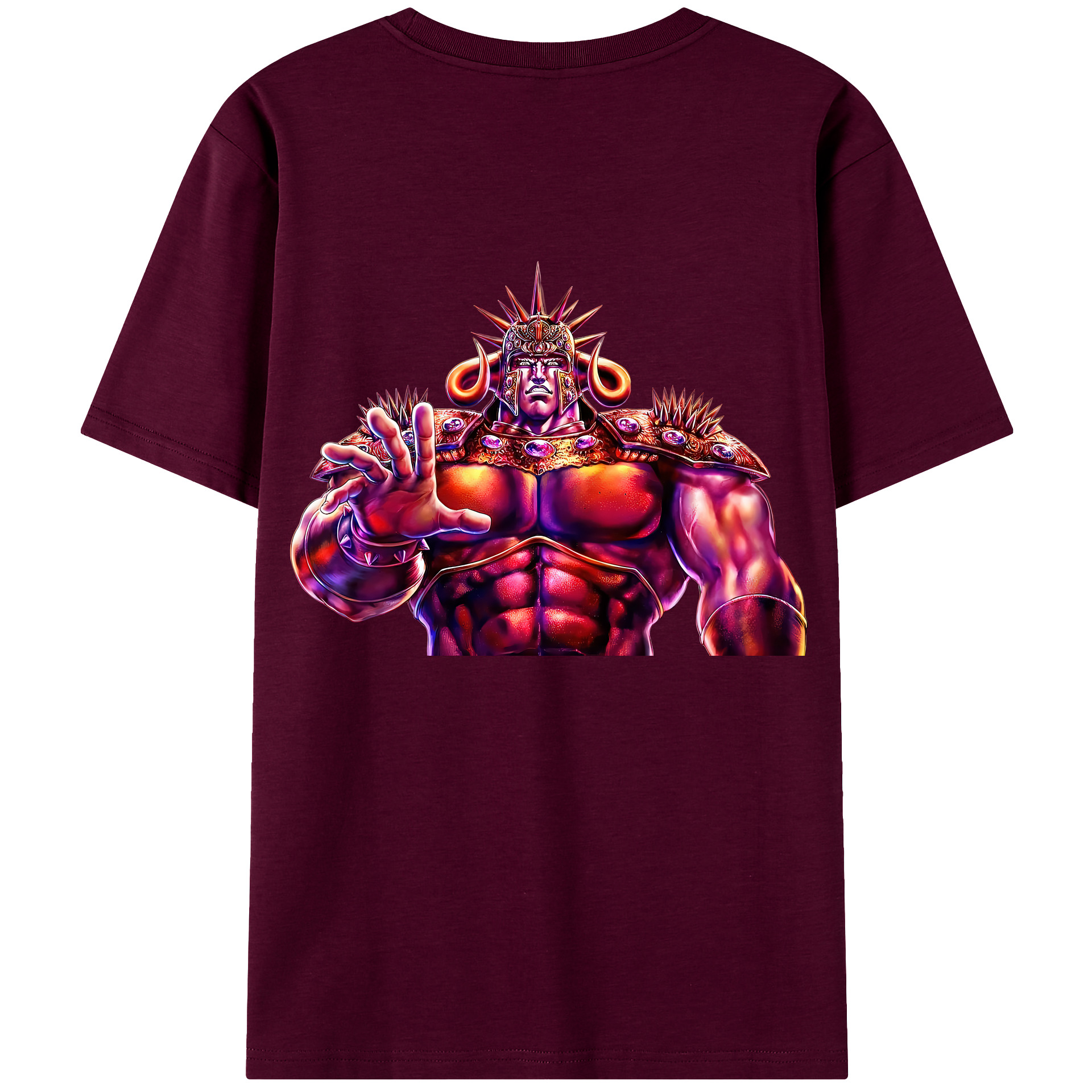 （画像用） 北斗の拳 Fist of the North Star レディース半袖Tシャツ(バックプリント)